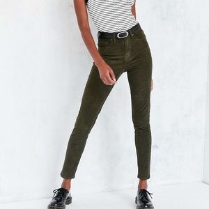 Urban Outfitters BDG corduroy twig high rise